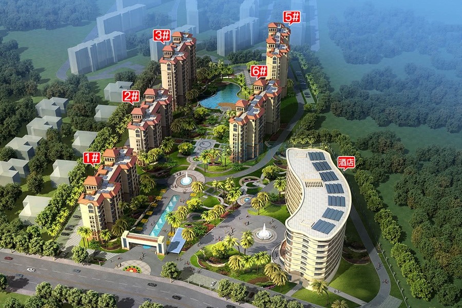 项目鸟瞰图 项目鸟瞰图