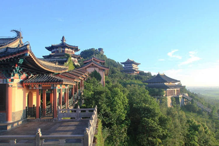 文笔峰实景图