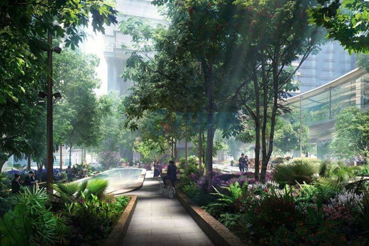 园林景观绿化-效果图 园林景观绿化-效果图