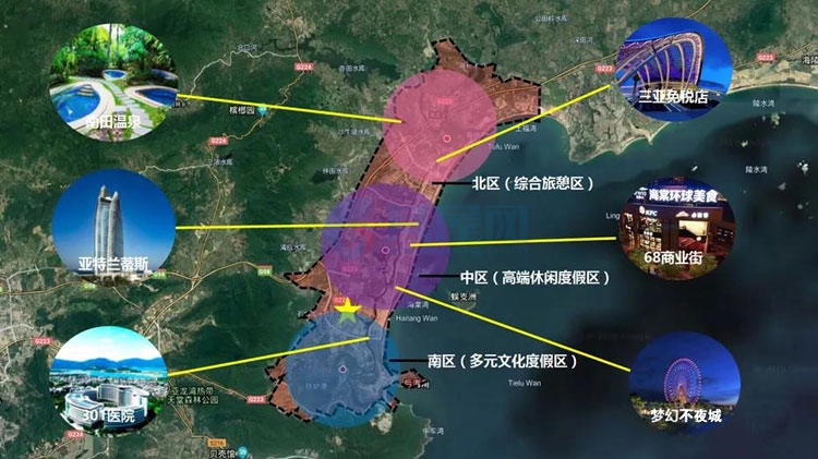 海棠湾黄金地段-示意图