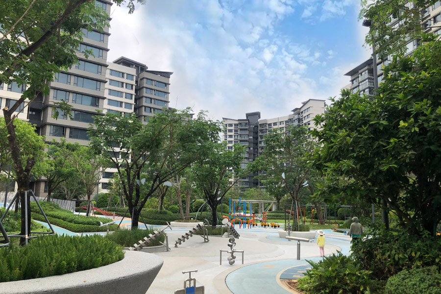 海口千江悦二期东汇小区实拍图鉴赏 售楼电话0898-66666982