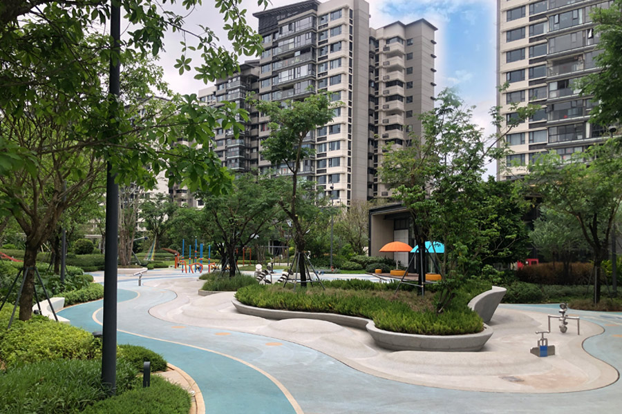 海口千江悦二期东汇小区实拍图鉴赏 售楼电话0898-66666982