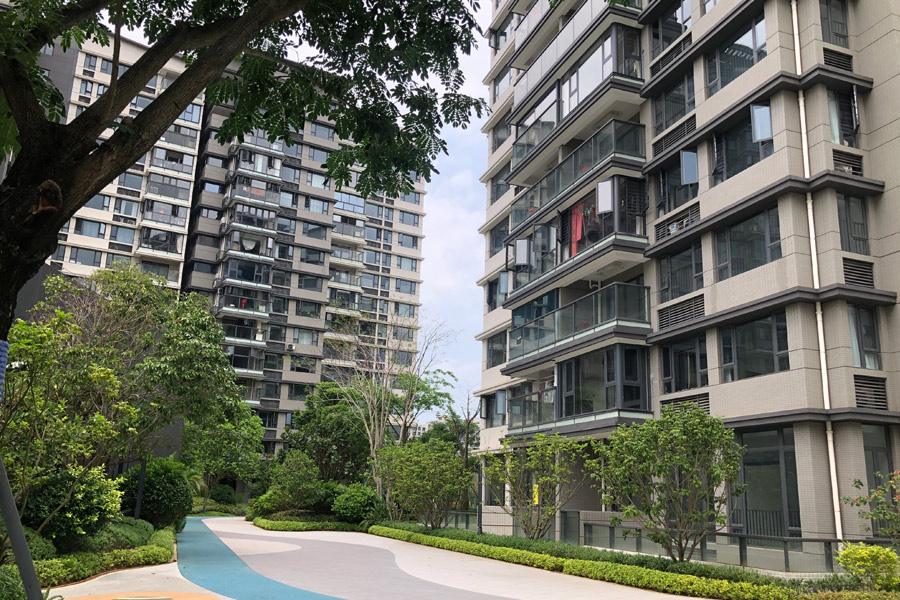 海口千江悦二期东汇小区实拍图鉴赏 售楼电话0898-66666982