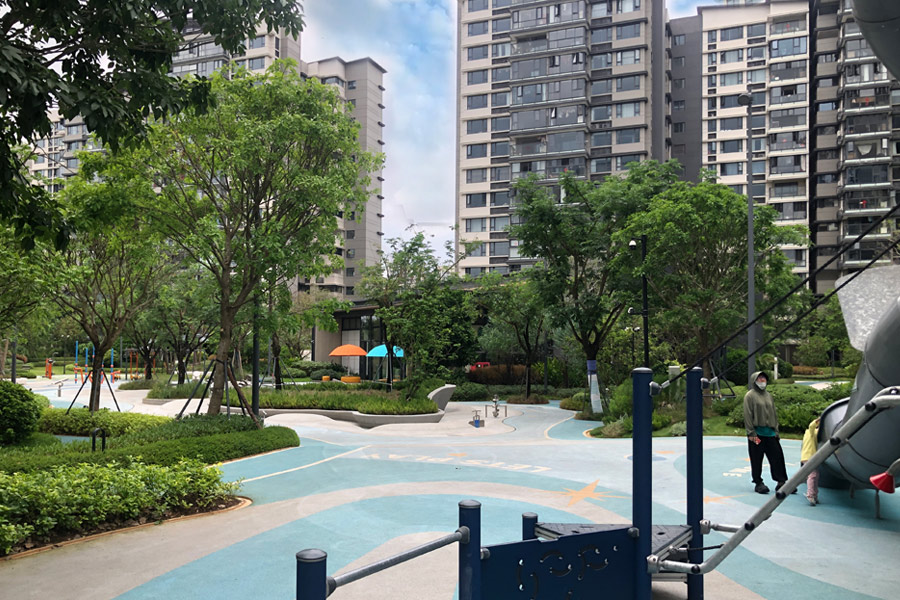 海口千江悦二期东汇小区实拍图鉴赏 售楼电话0898-66666982