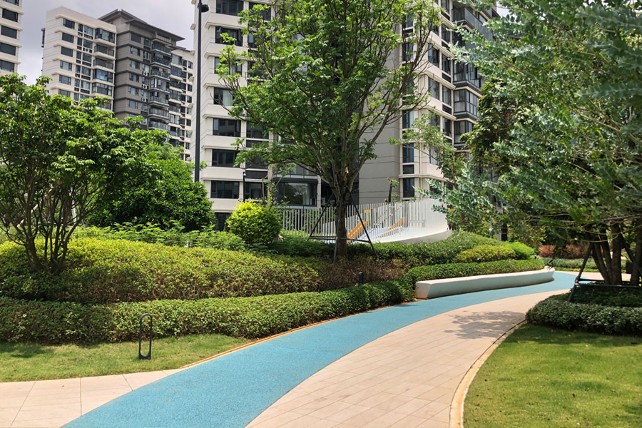 海口千江悦二期东汇小区实拍图鉴赏 售楼电话0898-66666982