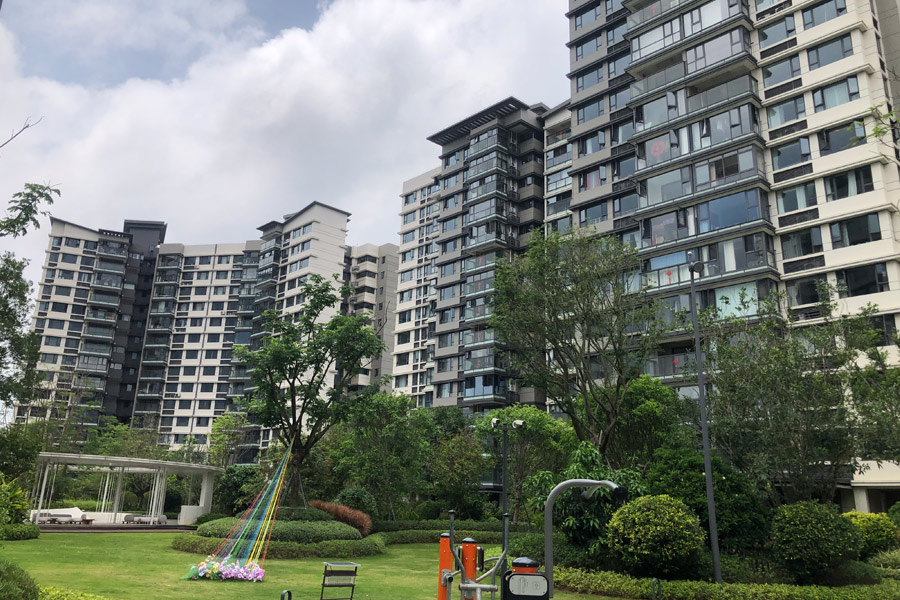 海口千江悦二期东汇小区实拍图鉴赏 售楼电话0898-66666982