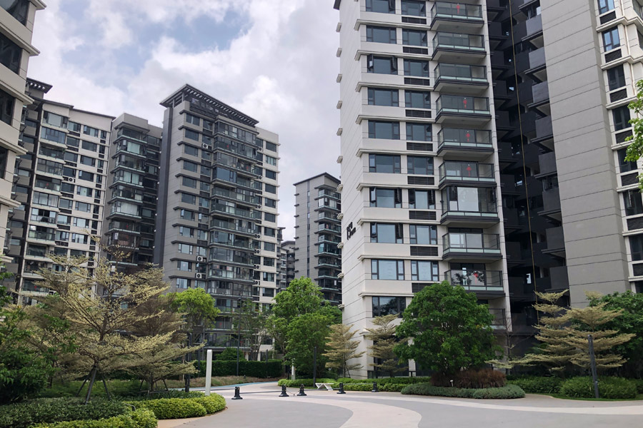 海口千江悦二期东汇小区实拍图鉴赏 售楼电话0898-66666982