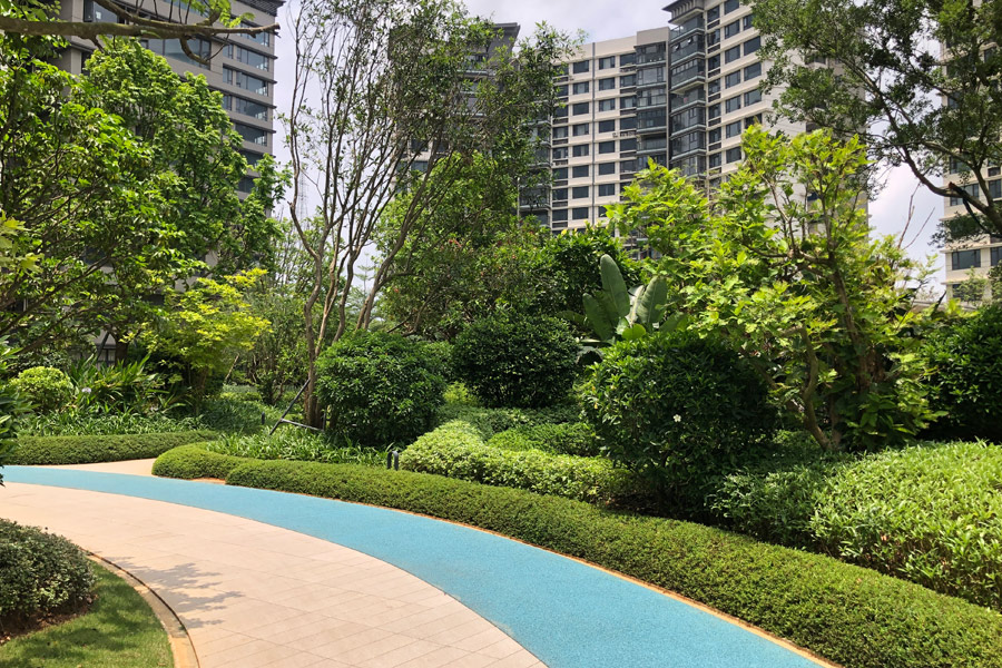 海口千江悦二期东汇小区实拍图鉴赏 售楼电话0898-66666982