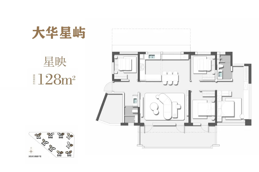 大华星屿海口抬板四代宅 售楼电话：66684447