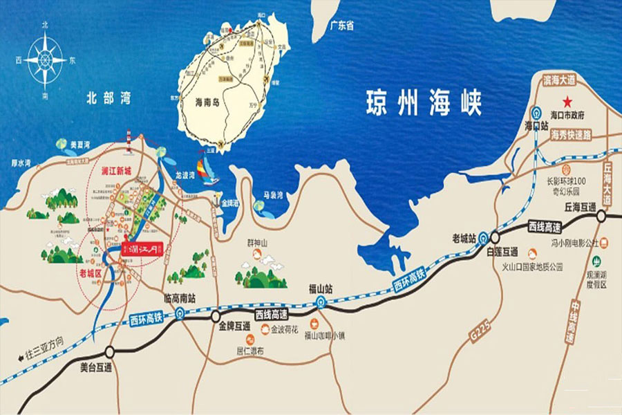 楼厦澜江月
