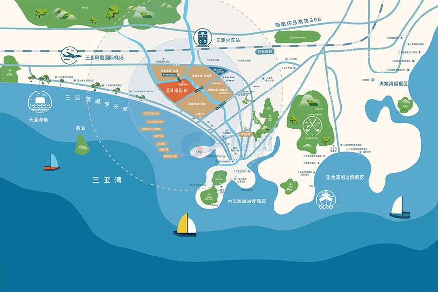 翠屏凤凰海岸