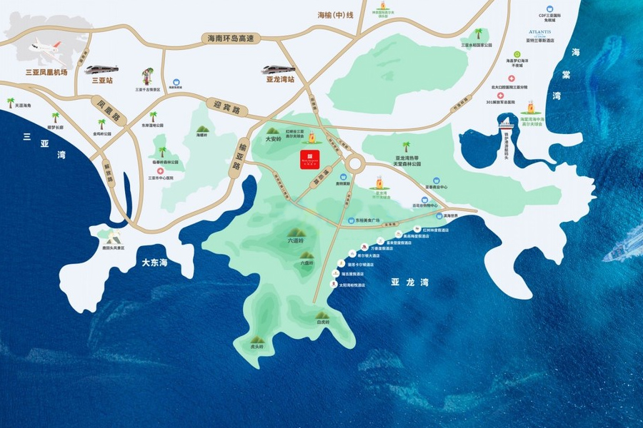 亚龙湾玫瑰四季
