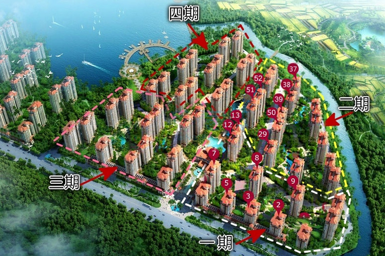 衍宏海港小镇-鸟瞰图