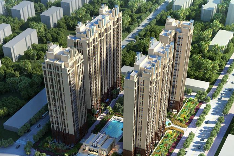 置地御海公馆鸟瞰图
