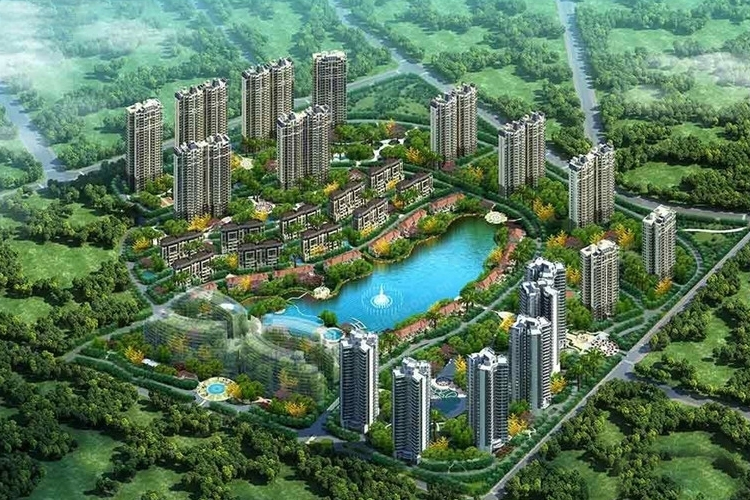 恒大海上帝景鸟瞰图