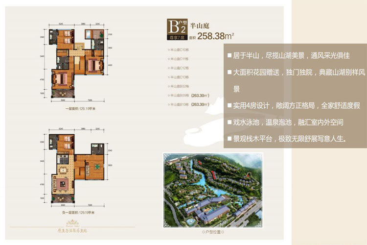 B2户型-258.38平