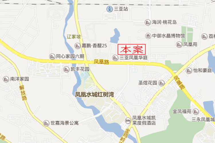凤凰华庭区位图