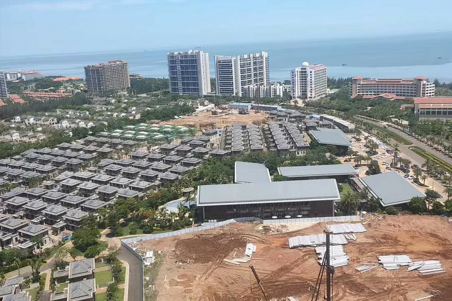 鲁能海蓝福源小区实景