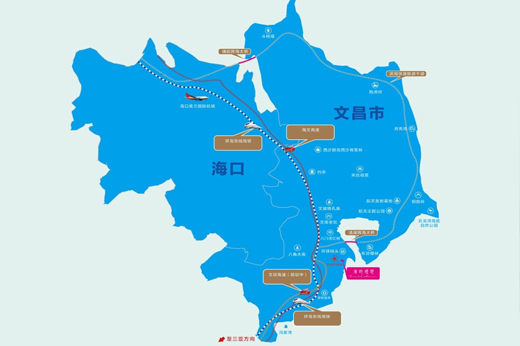 海的理想区位图