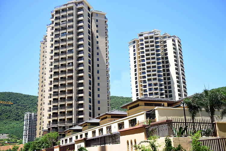 鸿坤山海墅实景