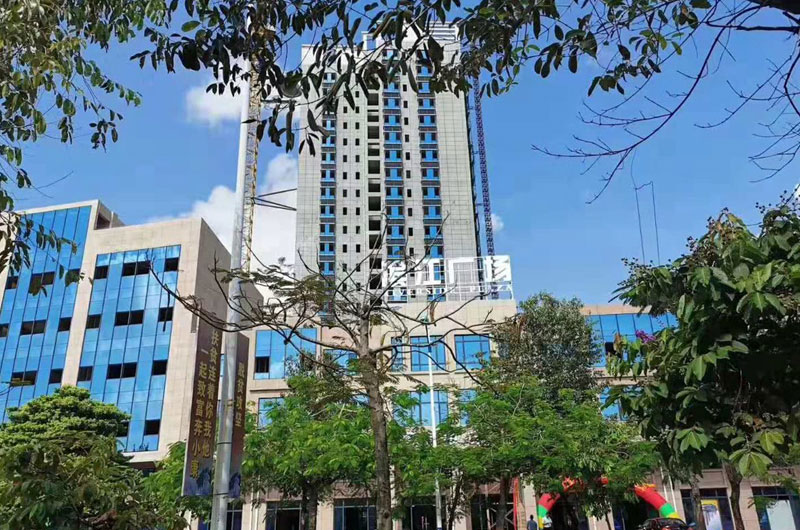 滨江商业广场实景图