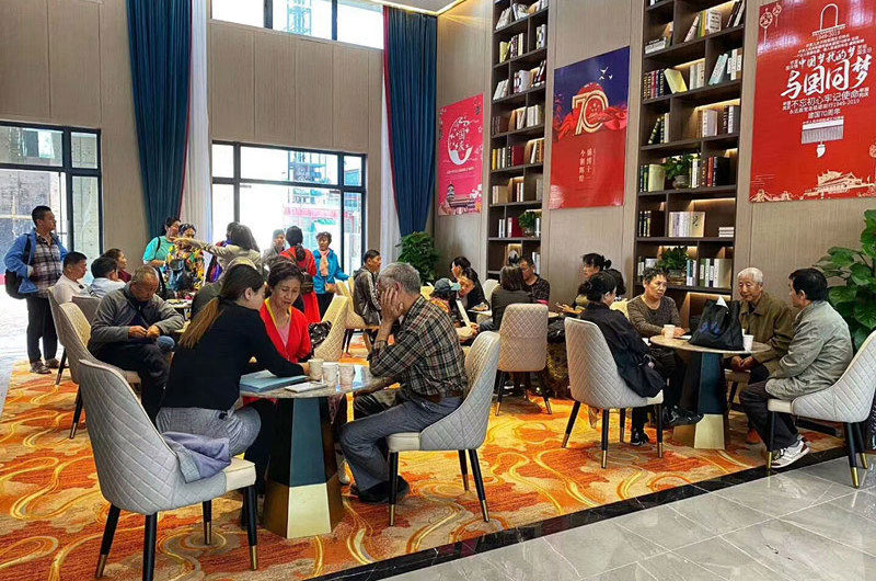 滨江商业广场实景图
