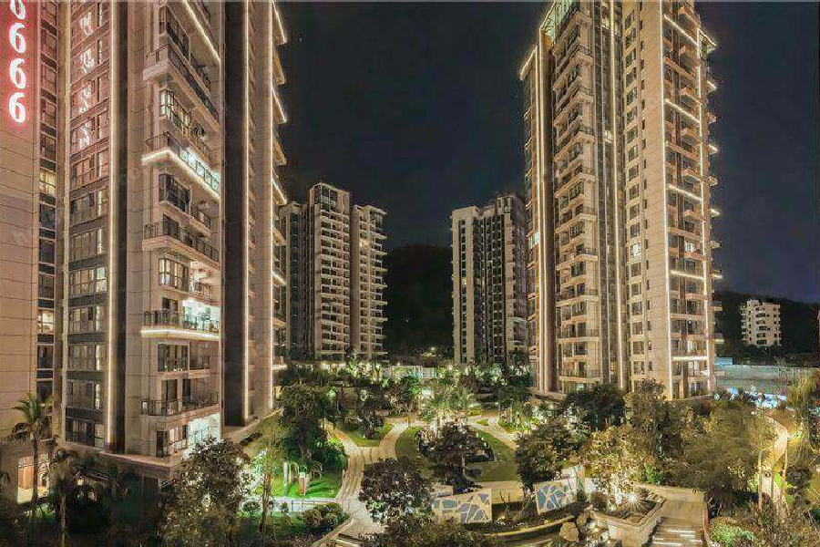 鹿港溪山实景图