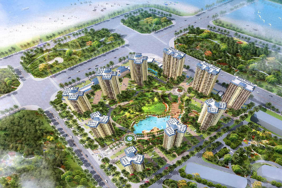 东方海郡效果图