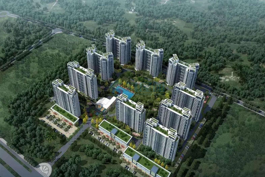半山香榭-鸟瞰图
