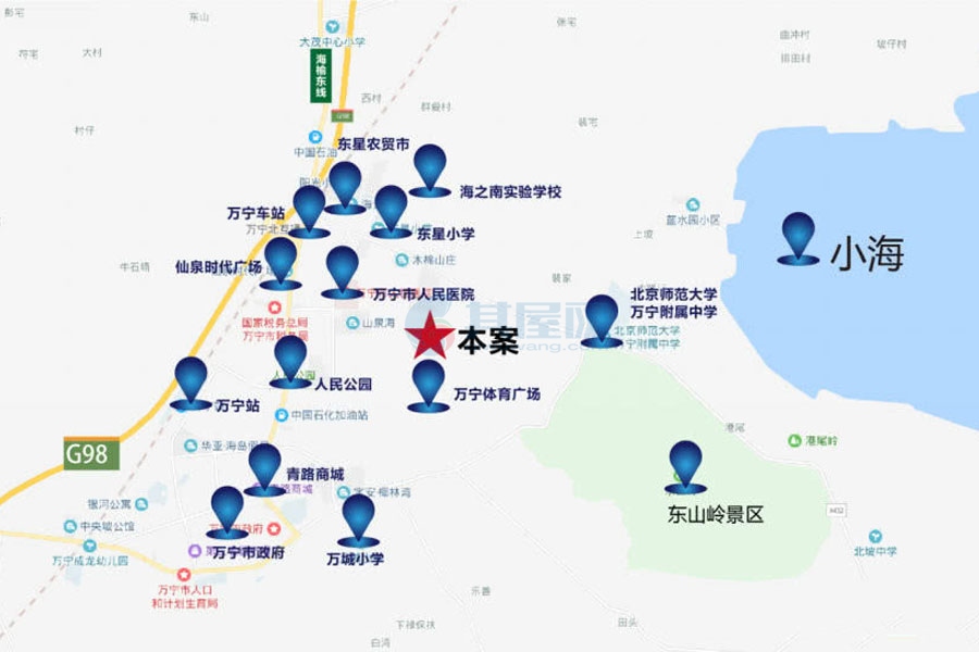 红星美凯龙万星汇-区位图