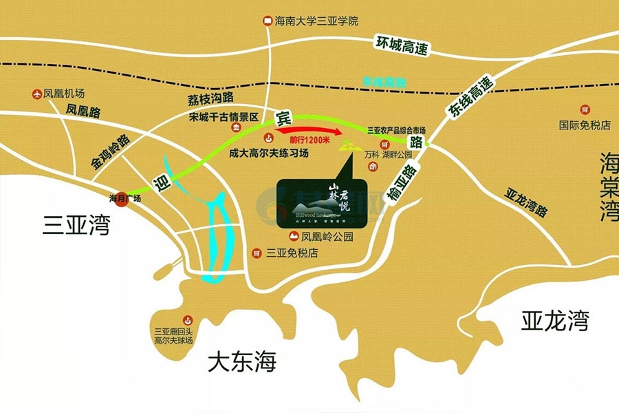 山林君悦-区位图