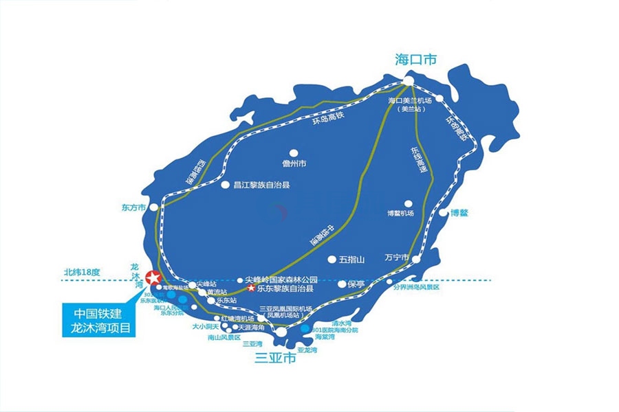 龙沐湾一号-区位图