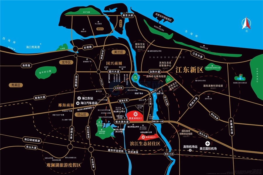 世茂璀璨滨江-区位图