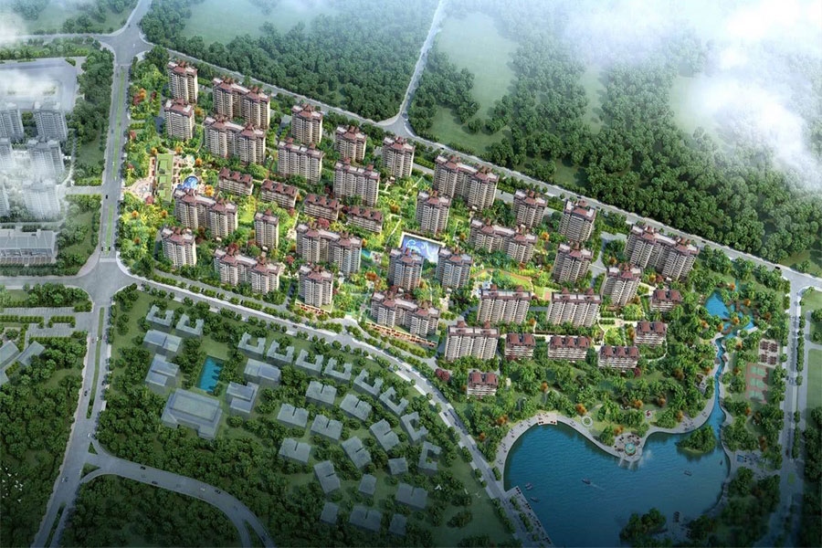 碧桂园海棠盛世-鸟瞰图