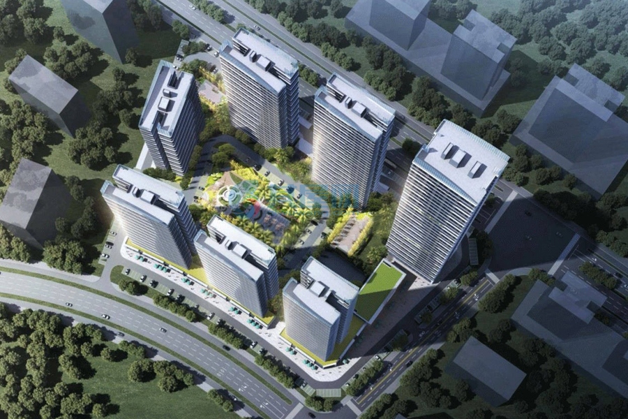 碧桂园宝岛上城鸟瞰图