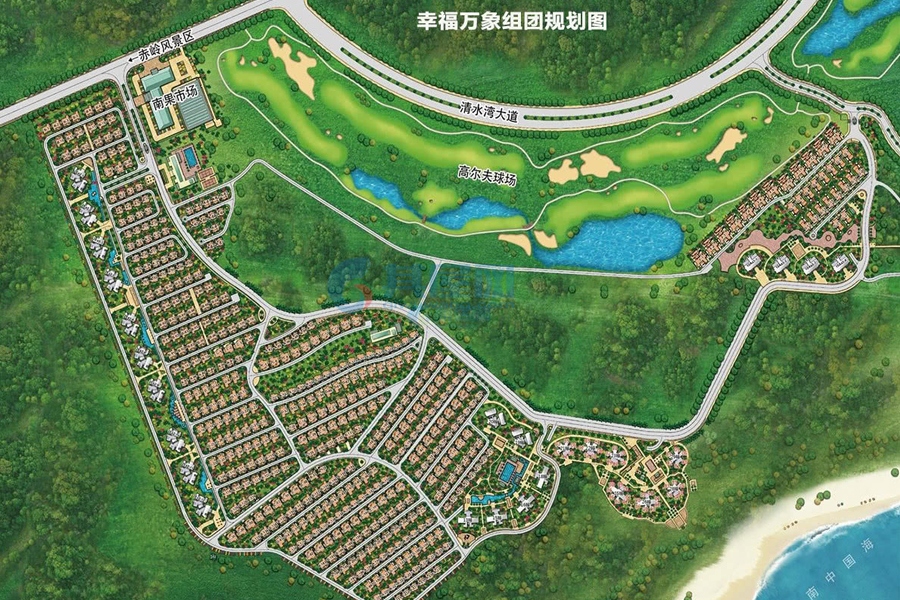 雅居乐清水湾幸福万象组团平面图