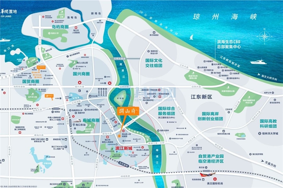 润山府-区位图
