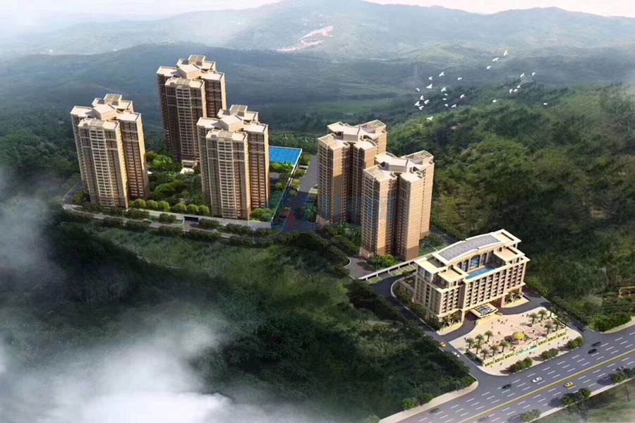 新华联奥林匹克花园-鸟瞰图