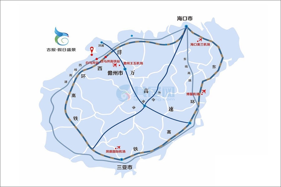 吉报假日盛景-区位图101