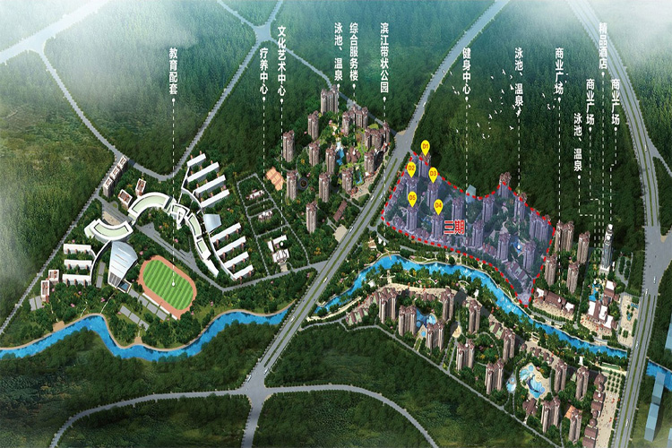 福隆丽水湾-规划图