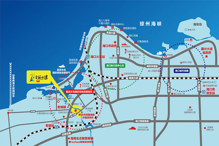 福隆丽水湾-区位图