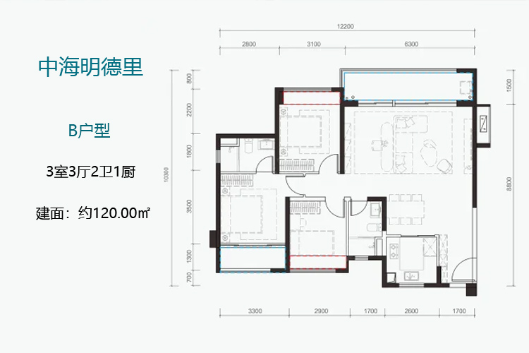 海口中海明德里楼盘详情【售楼电话0898-66680004】