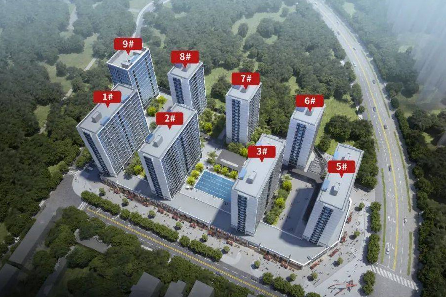 吉祥6号鸟瞰图