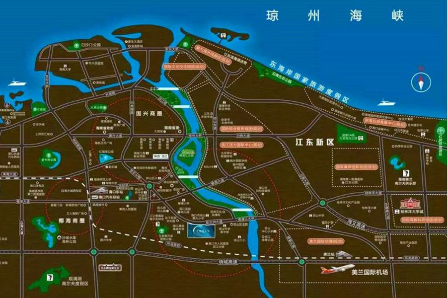 锦绣年华区位图