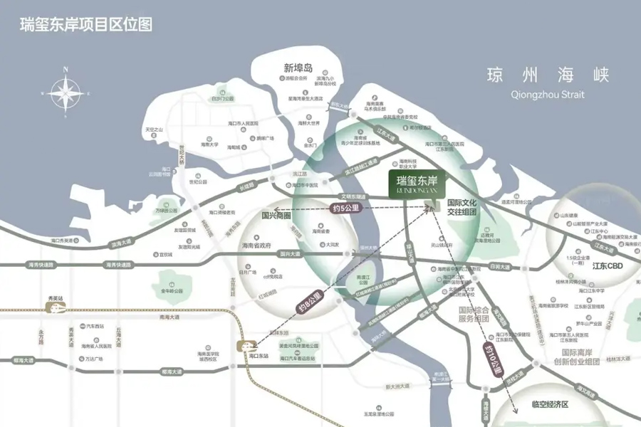 玺悦东岸区位图
