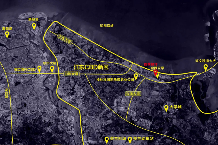 四季锦洋区位图