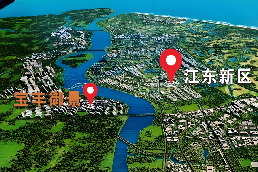 海口宝沣御景区位图