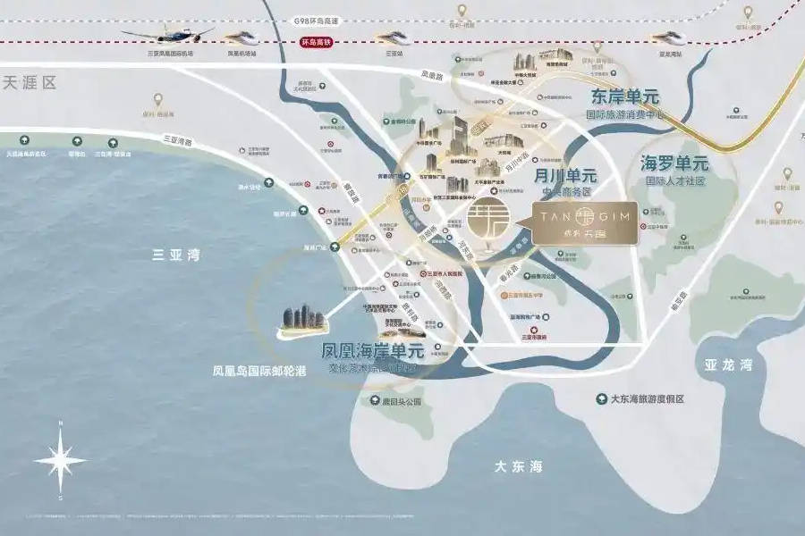 保利天珺区位图
