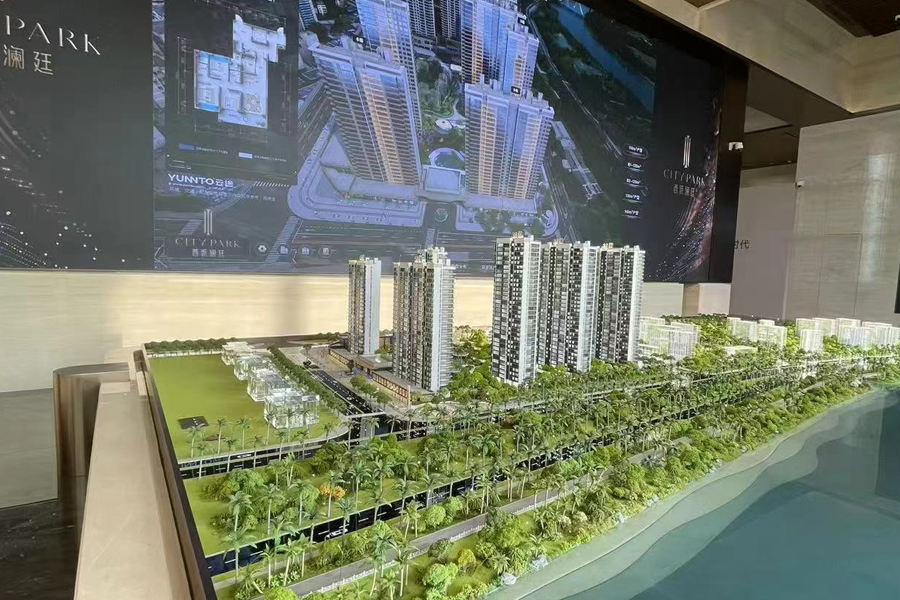 中国铁建西派澜廷沙盘