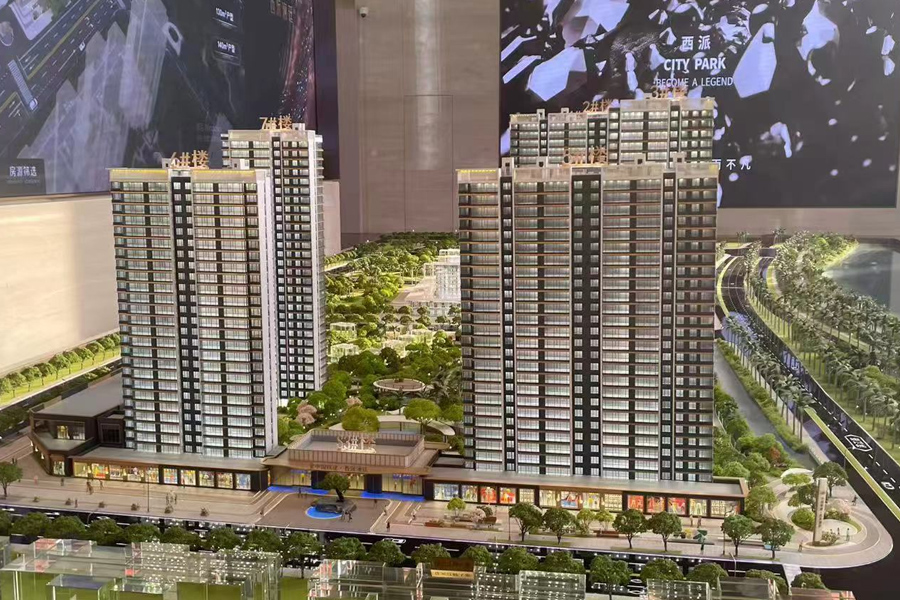 中国铁建西派澜廷沙盘图